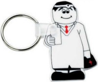 Key Chains: Doctor Shaped Keychains